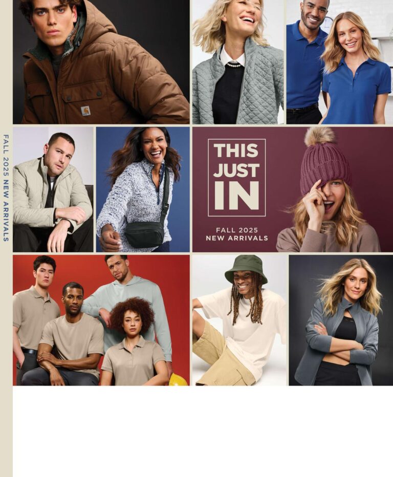 Fall 2025 New Arrivals catalog cover