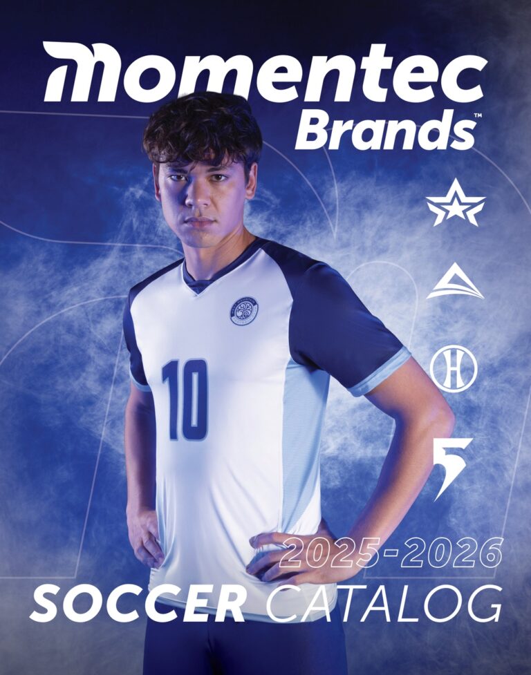Momentec Soccer 2025-2026 catalog cover
